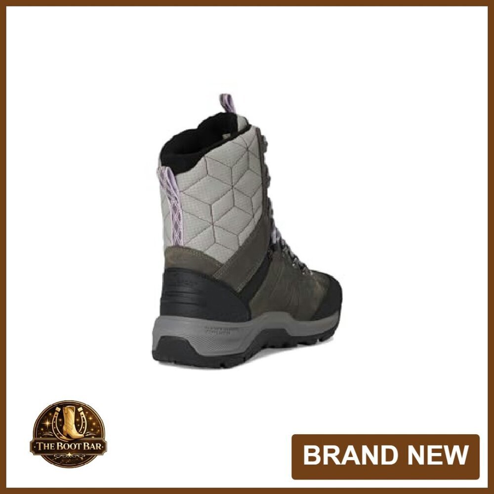 Women's Waterproof Insulated Snow Boots, Mid-Calf Winter Boots, Size Available - Picture 6 of 8